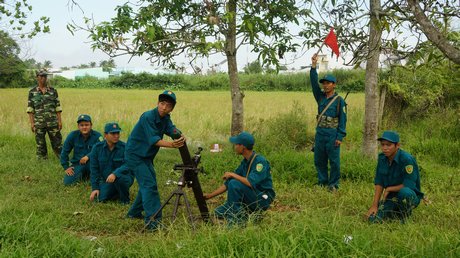 Lực lượng vũ trang TP Vĩnh Long thực hiện tốt chính sách hậu phương quân đội.