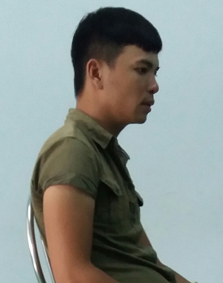 Nghi phạm Trần Minh Nhựt.