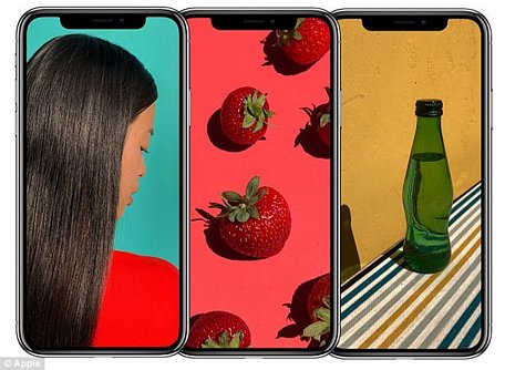 Điện thoại iPhone X. (Nguồn: Apple)