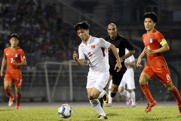 U23 Việt Nam từng để thua U23 Hàn Quốc tại bảng I vòng loại giải U23 châu Á 2018