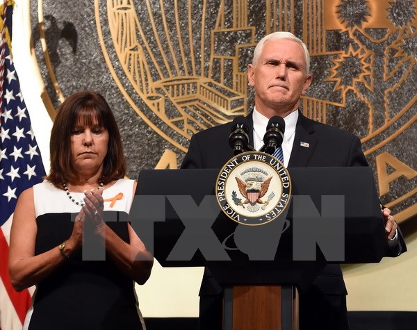 Phó Tổng thống Mỹ Mike Pence. (Nguồn: AFP/TTXVN)