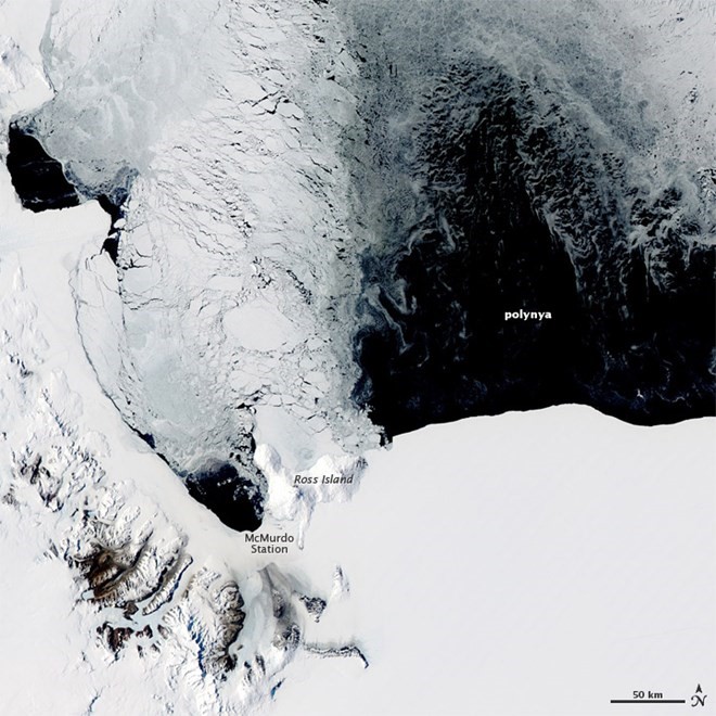 Lỗ hổng khổng lồ. (Nguồn: NASA)