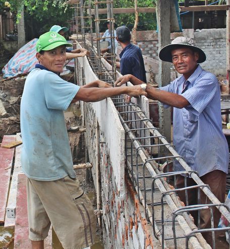 Với việc đẩy nhanh tiến độ xây dựng các công trình, xã Đông Bình đã về đích theo lộ trình đề ra.