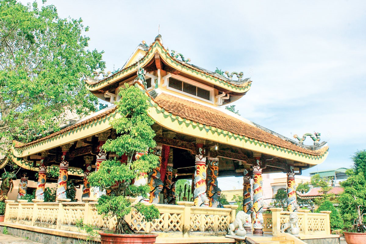 Một góc Lăng Tứ Kiệt.