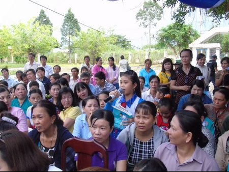 Các buổi truyền thông về bảo vệ phụ nữ và trẻ em đã tạo hiệu ứng tích cực, nâng cao nhận thức cho cộng đồng.