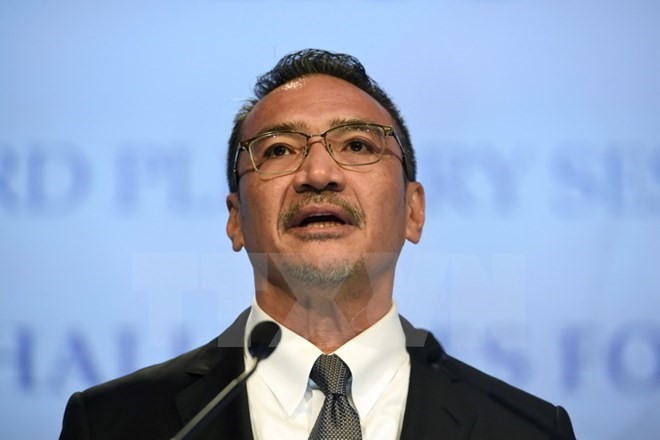 Bộ trưởng Quốc phòng Malaysia Hishammuddin Hussein. (Nguồn: AFP/TTXVN)