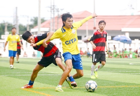 Hội thao sinh viên với môn bóng đá luôn được xem là số 1 và diễn ra thường xuyên hằng năm.