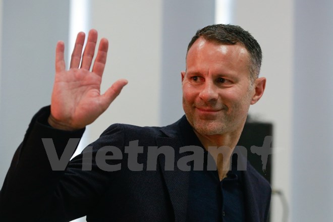 Huyền thoại Ryan Giggs là biểu tượng cho tham vọng vươn tầm của lò đào tạo PVF. (Ảnh: Minh Chiến/Vietnam+)