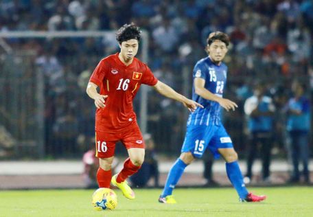 Tiền đạo Nguyễn Công Phượng (U23 Việt Nam) cao 1m68.