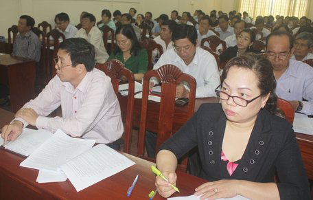 Sắp tới, Đảng ủy Khối các cơ quan tỉnh sẽ tổ chức 3 lớp triển khai quán triệt cho Đảng viên các chi bộ cơ sở trực thuộc. 
