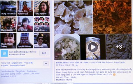 Người bán chủ động quay video để chứng minh nguồn gốc và quảng cáo sản phẩm.