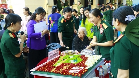 Hội thi góp phần tạo không khí vui tươi, phấn khởi cho Tết quân- dân