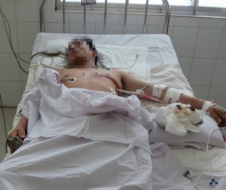 Bệnh nhân M. đã tỉnh táo, dần hồi phục.