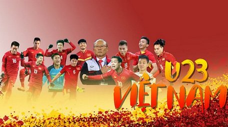 Đội tuyển Olympic Việt Nam dự ASIAD 18 với nòng cốt là cầu thủ U23 quốc gia. Ảnh: VTV