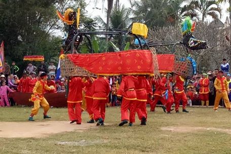 Lễ hội Trò Chiềng được công nhận là di sản văn hóa phi vật thể quốc gia. Ảnh: VH&ĐS