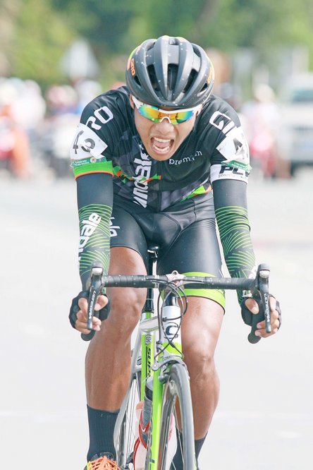 Hiện nay, Hồ Hoàng Sơn là tay đua chủ lực của đội Premium Cycling Vĩnh Long mùa giải 2018.