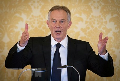 Cựu Thủ tướng Anh Tony Blair. (Nguồn: AFP/TTXVN)