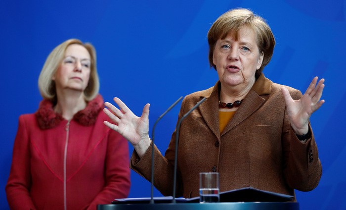 Thủ tướng Đức Angela Merkel - Ảnh: Reuters