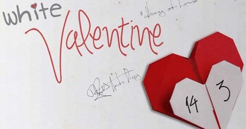 Ngày Valentine trắng, hãy gửi tới bạn bè và những người thân yêu lời chúc tốt đẹp nhất. (Ảnh KT).