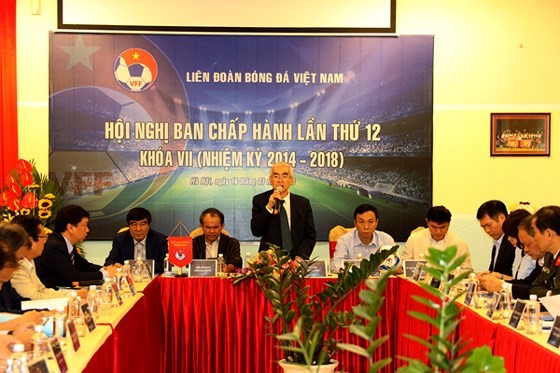 Toàn cảnh Hội nghị VFF vào ngày 16/3. Ảnh: VFF