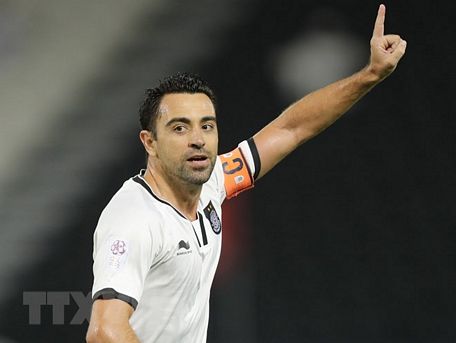 Cầu thủ Xavi Hernandez. (Nguồn: AFP/TTXVN)