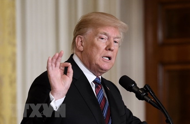 Tổng thống Mỹ Donald Trump. (Nguồn: AFP/TTXVN)