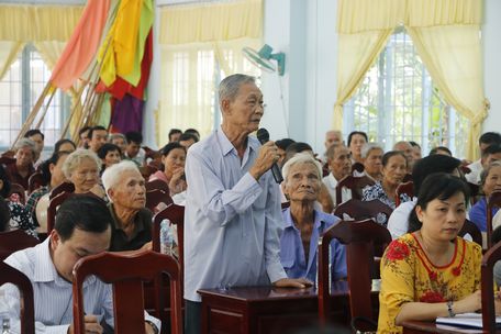 Tại buổi đối thoại với lãnh đạo Tỉnh ủy, HĐND, UBND tỉnh và các ngành chức năng vào ngày 11/4, đa số người dân ảnh hưởng trong dự án ĐT 907 đều đồng tình với việc điều chỉnh hướng tuyến mới.