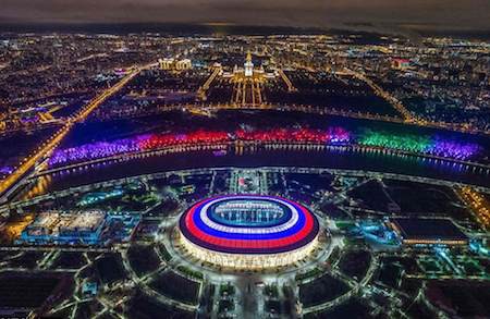 Địa điểm thu hút chú ý nhất dĩ nhiên là nơi sẽ diễn ra trận chung kết World Cup, sân Luzhniki huyền ảo. Ngoài ra, nơi đây còn tổ chức 6 trận đấu khác trong mùa hè này.