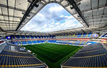 Rostov Arena có sức chứa 45.000 người và nếu có cơ hội đến thăm thú, các fan bóng đá còn có thể ghé thăm dòng sông Don nổi tiếng.