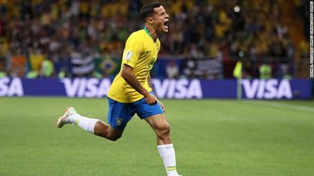 Siêu phẩm của Coutinho không thể giúp Brazil vượt qua Thụy Sĩ. (Nguồn: cnn)