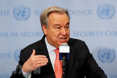 Tổng Thư ký Liên hợp quốc Antonio Guterres. (Ảnh: THX/TTXVN)