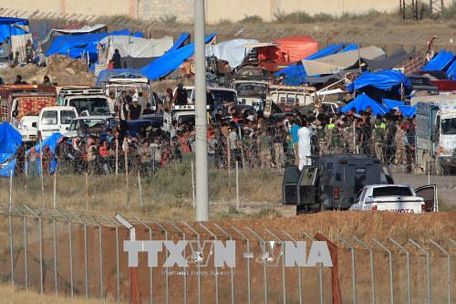 Cả Jordan và Israel đều tuyên bố đẩy mạnh các nỗ lực viện trợ cho người tị nạn Syria. Ảnh: TTXVN phát
