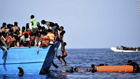 Số người thiệt mạng ngoài khơi Libya gia tăng mạnh. (Nguồn: CNN)