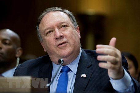 Ngoại trưởng Mỹ Mike Pompeo. (Nguồn: EPA/TTXVN)