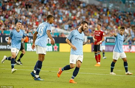 Silva lập cú đúp mang chiến thắng về cho Man City. (Nguồn: Getty Images)