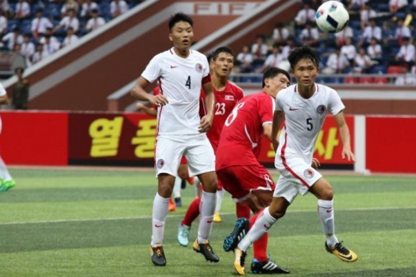 Olympic Hong Kong (Trung Quốc) vượt qua Lào trong ngày thi đấu đầu tiên của môn bóng đá nam Asiad 2018