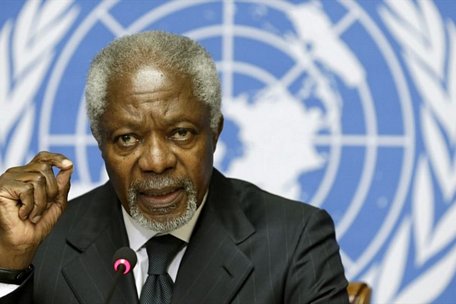 Cựu Tổng thư ký Liên Hợp Quốc Kofi Annan. Ảnh: Reuters