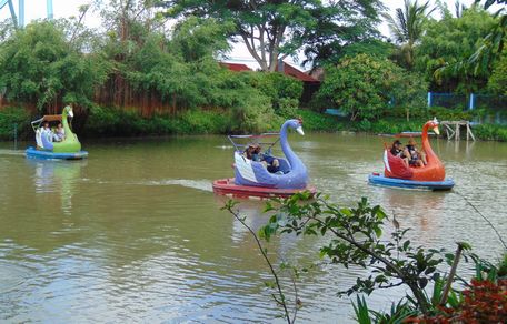 Du lịch, vui chơi tại Khu du lịch Vinh Sang.