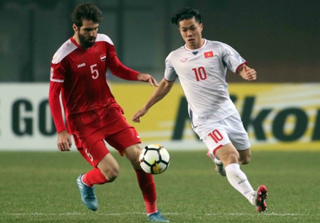 Việt Nam đã cầm hòa Syria 0-0 trực tiếp khiến đại diện Trung Đông phải rời giải U23 Châu Á hồi đầu năm. Ảnh: VNE.