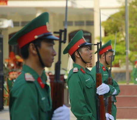 Đội ngũ cán bộ, chiến sĩ trẻ có năng lực, đóng góp quan trọng vào nhiệm vụ quân sự- quốc phòng địa phương.