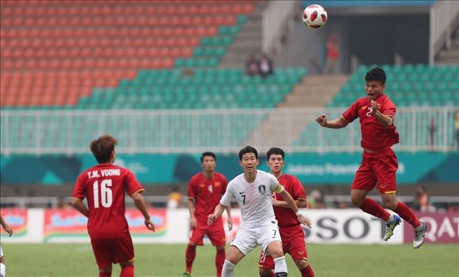 Son Heung Min không ghi bàn trong trận đấu với Olympic Việt Nam