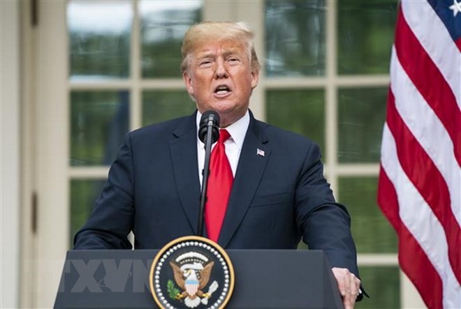 Tổng thống Mỹ Donald Trump. (Ảnh: EFE/TTXVN)