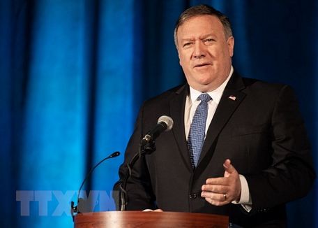 Ngoại trưởng Mỹ Mike Pompeo. (Nguồn: AFP/TTXVN)