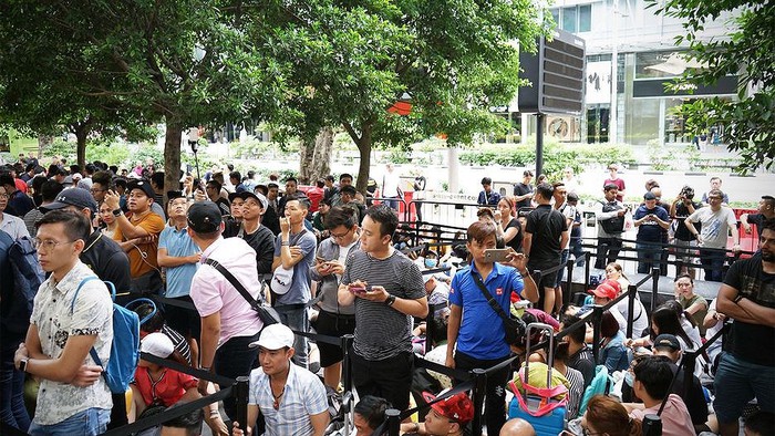  Apple Store Singapore là cửa hàng duy nhất trong khu vực hiện nay.