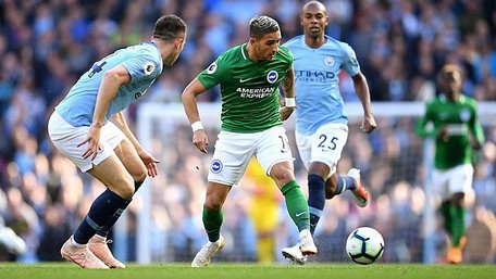 Man City quá mạnh so với đội khách. (Ảnh: Getty)