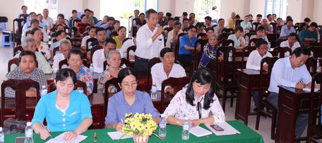 Cử tri gởi gắm nguyện vọng trước kỳ họp lần thứ sáu