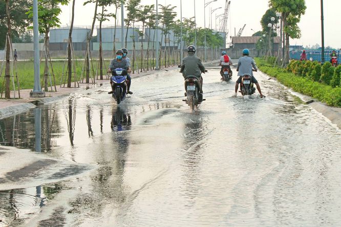  Tuyến đường Công viên Bờ kè Phường 9 (TP Vĩnh Long).