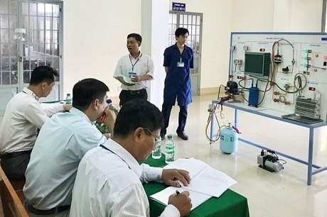 Trường thường xuyên tổ chức các hội giảng, giúp giảng viên giao lưu, trao đổi kinh nghiệm, phát huy khả năng sáng tạo.