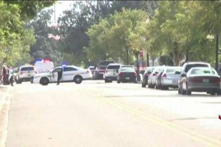 Cảnh sát phong tỏa hiện trường vụ tấn công. (Nguồn: Global News)