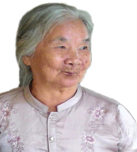 Bà mẹ quê nhân hậu.